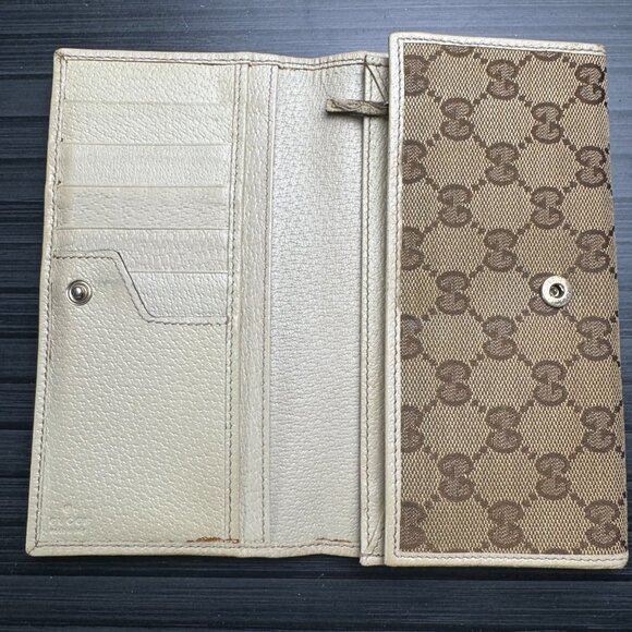 Gucci GG Canvas 2 Tone Organizer - Picture 4 of 6